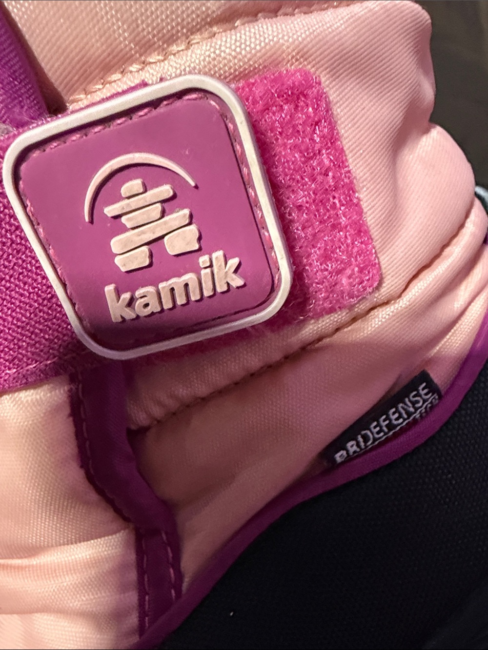 Kamik Kids Winter Boots - Pink/Black (Size 10) - Picture 7 of 12